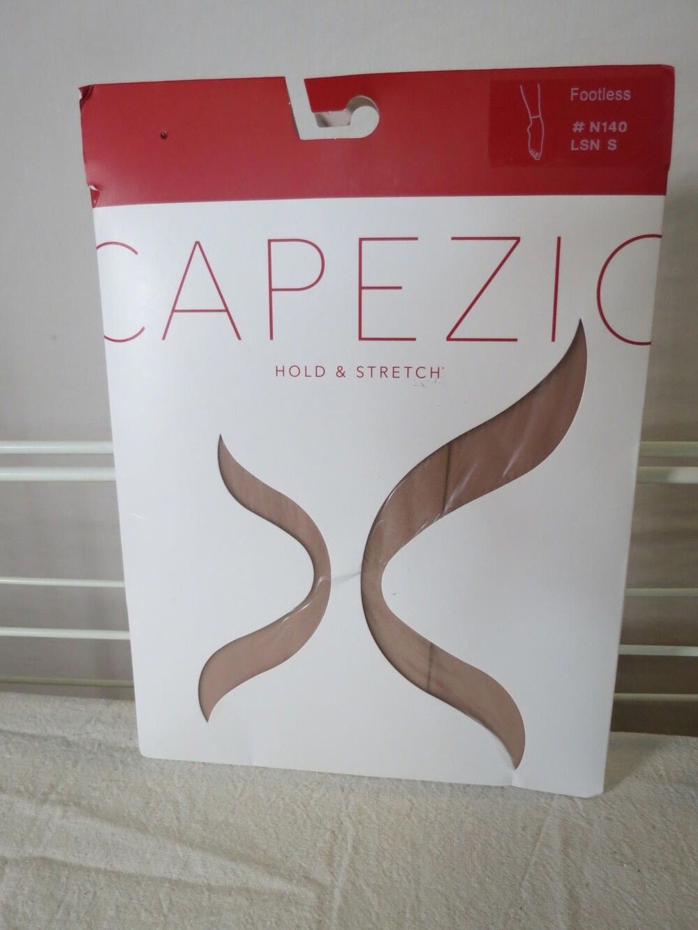Capezio Light Suntan Ultra Hold Footless‎ Tight Dance Ballet N140 Size Small